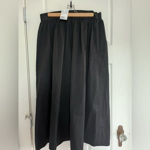 Brand H&M new long black skirt, size 10